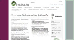 Desktop Screenshot of keskustanaiset.fi