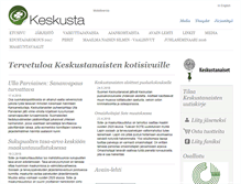 Tablet Screenshot of keskustanaiset.fi
